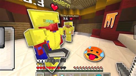 1vs2 In BedWar I Called With My Friend In Mcpe Nether Games BedWars