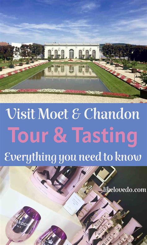 Moët And Chandon Champagne Tour And Tasting Like Love Do