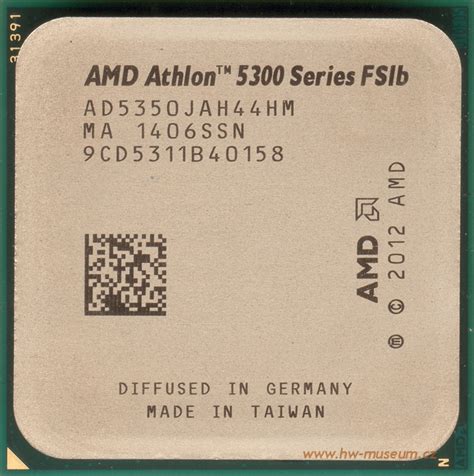 AMD Athlon 5350 - Hardware museum