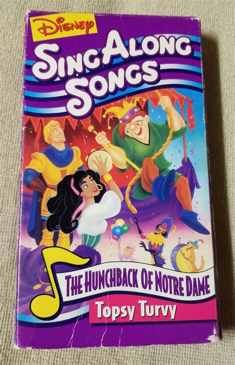 Disney Sing Along Songs Hunchback Of Notre Grelly Usa