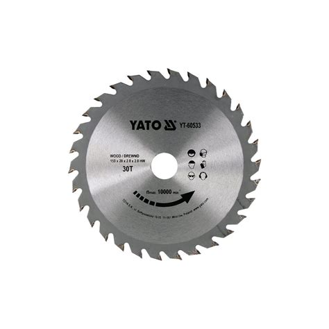 Disc Circular Pentru Lemn 150X30TX20 Mm Yato YT 60533 BRICOLAJ RO