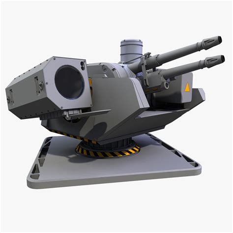 Sci-Fi Light Laser Turret 3d model 3D model | CGTrader