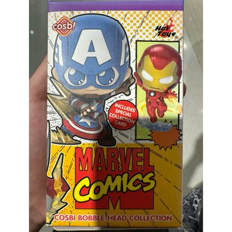 只有一隻marvel comics復仇者聯盟 盲盒 確定款 全新內袋未拆 hot toys 野獸國 鋼鐵人綠巨人 蝦皮購物