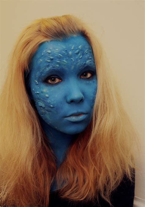 mystique test makeup by mattykun on DeviantArt