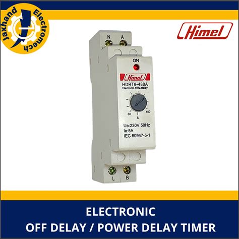 Himel Electronic On Delay Off Delay Timer Shopee Philippines