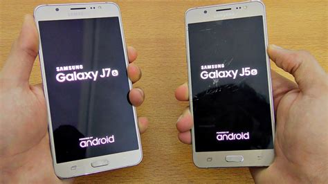 Samsung Galaxy J7 2016 Vs J5 2016 Speed Test 4k Youtube