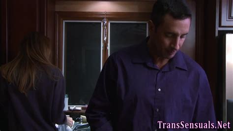 Busty Trans Babe Spermed AShemaletube