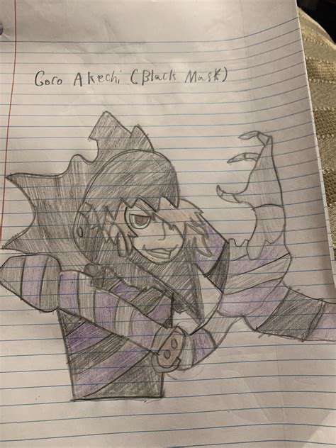 Black Mask Akechi I Drew Rpersona5