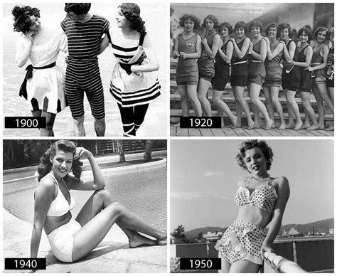 100 años de evolución del bikini Gente El Universo