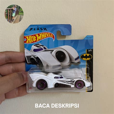Jual Hot Wheels Hotwheels Batmobile Batman Putih Shopee Indonesia