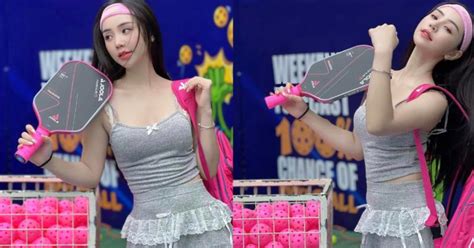 Hot girl Kem Xôi một thời gây chú ý với trang phục pickleball