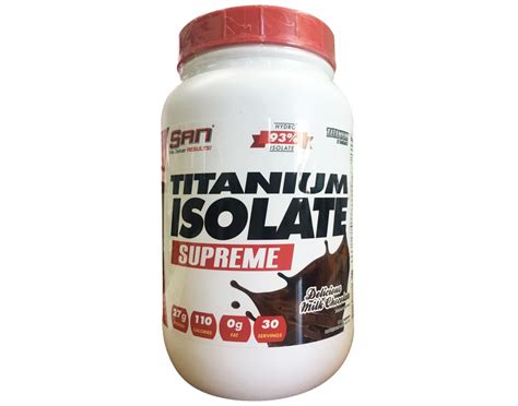 Πρωτεΐνη SAN TITANIUM ISOLATE SUPREME 2lbs | BBClub