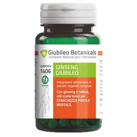 Ginseng Giubileo Integratore Alimentare 30 Capsule