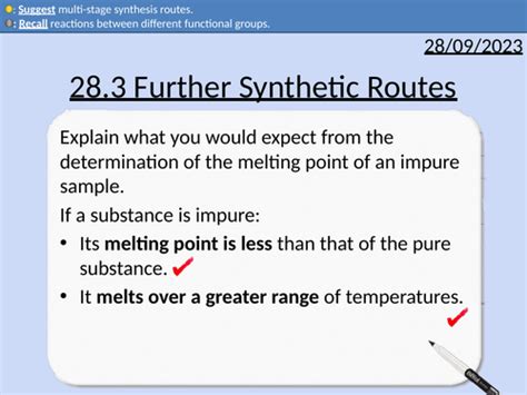 A level Chemistry: Further Synthetic Routes | Teaching Resources 