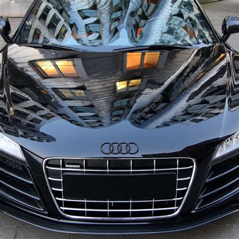 Виниловая пленка для авто зеркальная хром черный - 152х50 см / Пленка ...