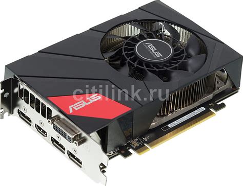 Характеристики Видеокарта ASUS NVIDIA GeForce GTX 960, GTX960-MOC-2GD5 ...