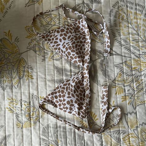 Giraffe Bikini Top Bikini Aerie Urbanoutfitters Depop
