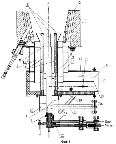 2432530 - Горелка для сжигания газообразного и/или жидкого топлива с ...