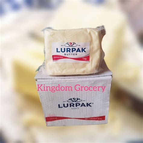 Jual Lurpak Unsalted Butter Pure Butter Fat Kg Original Shopee