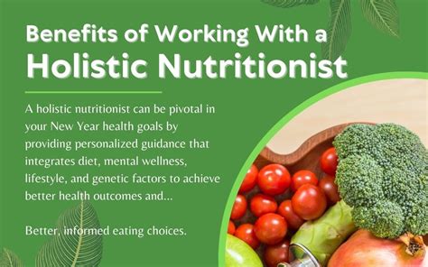 Benefits Of Working With A Holistic Nutritionist Dr Diana Joy Ostroff