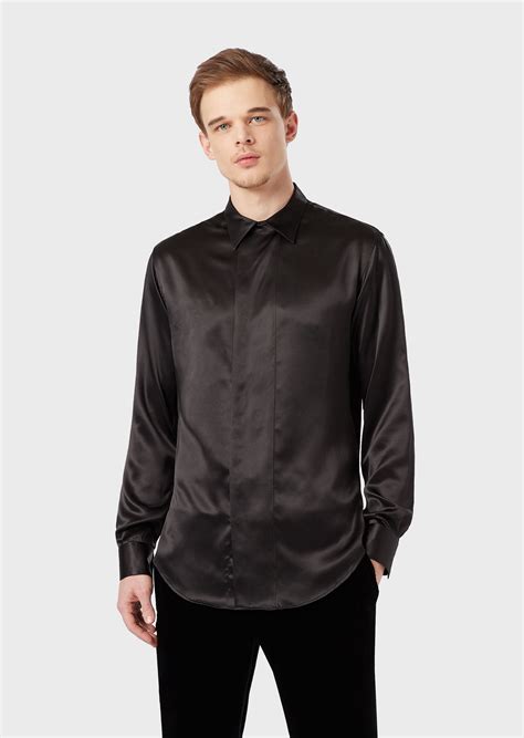 Мужские рубашки Armani: модели от Emporio Armani и других линеек бренда ...