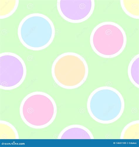 Pastel Polka Dots Stock Illustration Illustration Of Pattern 14651105