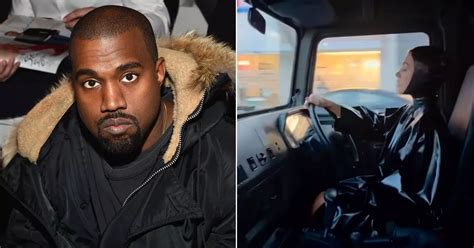 Kanye West Films Wife Bianca Censori Driving In Covered Up Costume After Near Naked Snaps