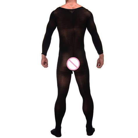Sexy Lingerie Porno Exotic Bodysuit Sexy Full Bodystockings Sissy Male Body Stocking Men