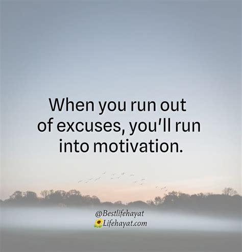 20 No Excuses Quotes - Best Life Hayat