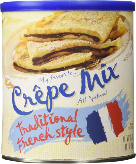 Francine French Crepe Mix Makes 20 Sweet Crepes 13 Oz