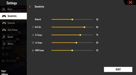 Cara Setting Sensitivitas FF Terbaik Untuk Pemula Lebih Sering Booyah