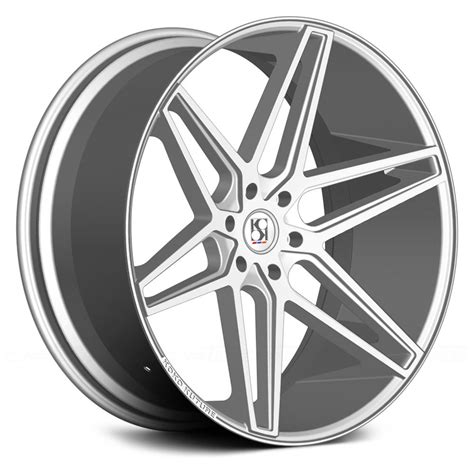 KOKO KUTURE® DACONO Wheels - Silver with Machined Face Rims ...