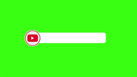 Animated Youtube Lower Third Banner Green Screen Free Video