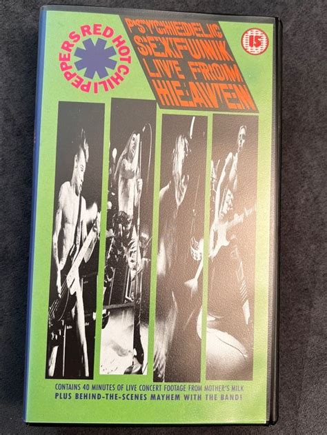 Red Hot Chili Peppers Psychedelic Sexfunk Live VHS Gebraucht in Siglistorf für CHF 10