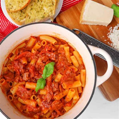 One Pan Chorizo Pasta Recipe Ready In Just 25 Minutes