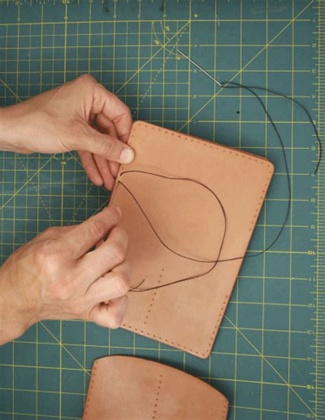 How To Make A Diy Leather Passport Wallet Artofit