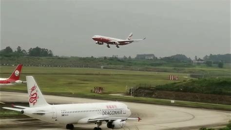 Lets Watch The Plane Together 港龍航空在四川成都雙流機場二跑道02r起飛 原聲實拍飛機 港龍航空 雙流