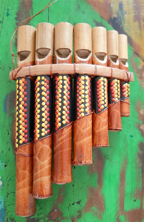 Craft Bamboo Pan Flute Etsy