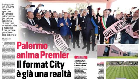 Palermo Il Progetto Del City Group Inaugurato Il Centro Sportivo