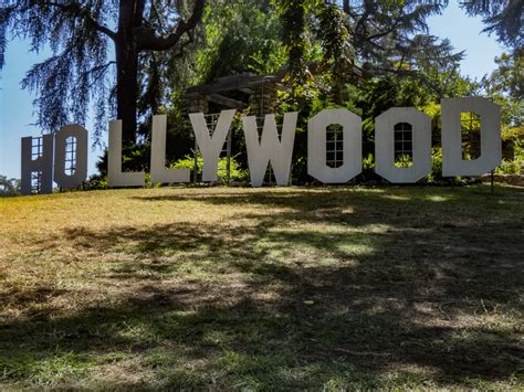 Hollywood Sign Mock-up Free Stock Photo - Public Domain Pictures
