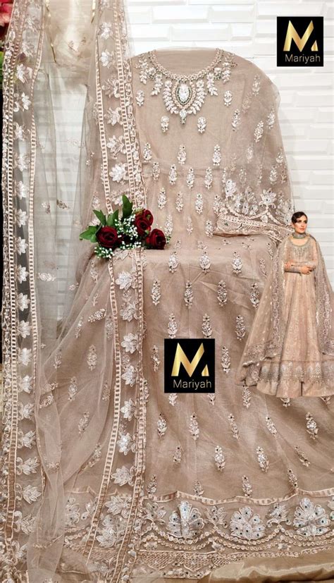 MARIYAH HIT DESIGN M 125 BY MARIYAH DESIGNER PAKISTANI SUITS BEAUTIFUL