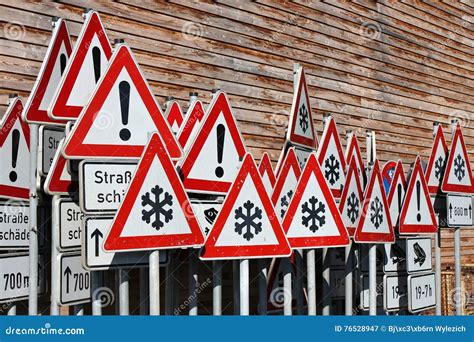 German Traffic Signs Royalty-Free Stock Photo | CartoonDealer.com #76528947