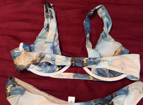 Marmorierter Bikini Badeanzug Bikini Marbré L Kaufen auf Ricardo