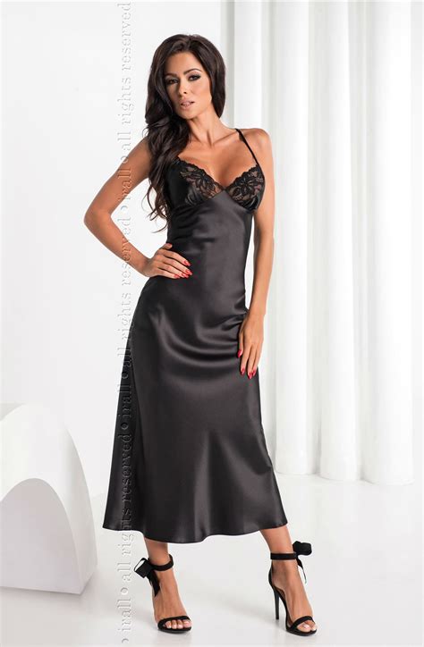 Irall Yoko Nightdress Black Alterego Lingerie