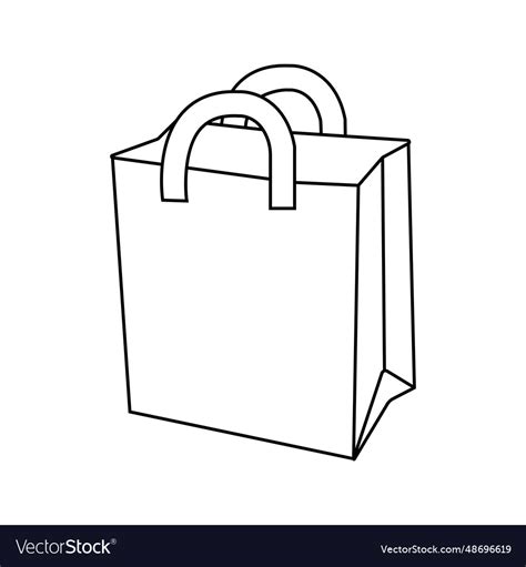 Kraft Package Royalty Free Vector Image Vectorstock