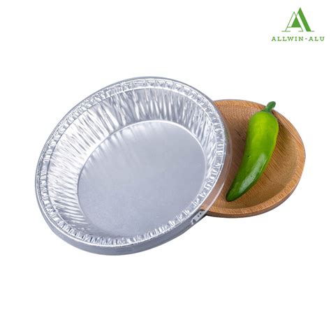 Factory Direct R Round Aluminum Foil Container Disposable Foil Trays