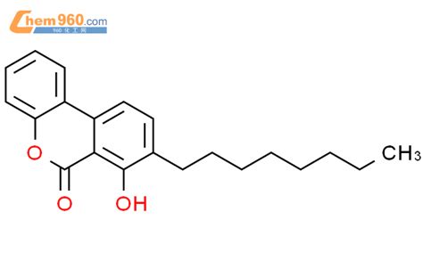 881308 16 3 6H DIBENZO B D PYRAN 6 ONE 7 HYDROXY 8 OCTYL CAS号 881308