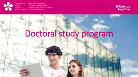 Doctoral Study Program Ppt Download