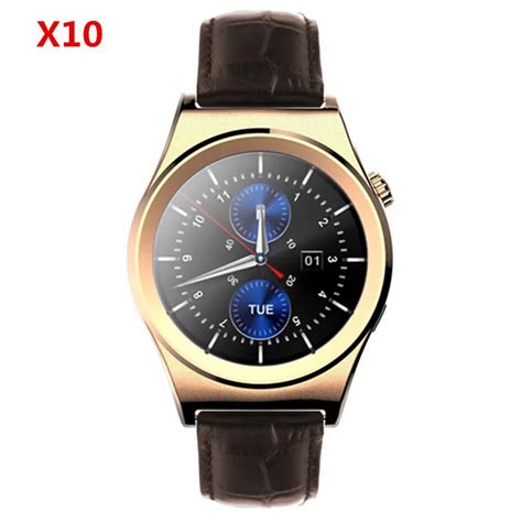 New X10 Smart Watch With LCD HD Full circle Display Smartwatch ...