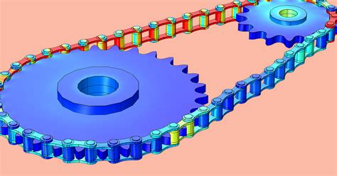 How To Model A Chain Drive In Comsol Multiphysics® Comsol Blog